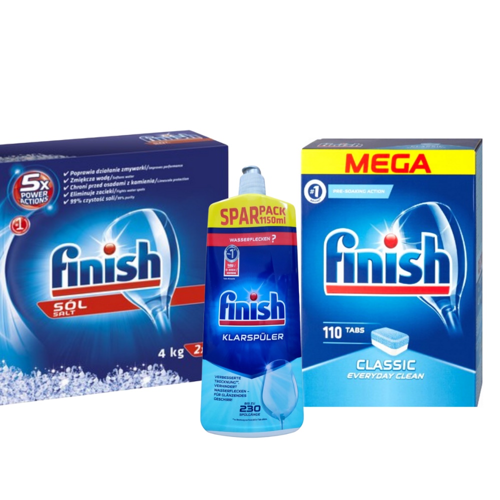 Combo Viên rửa bát Finish