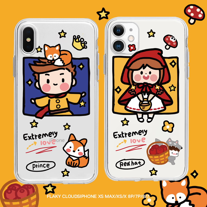 Ốp điện thoại in hình độc đáo cho iphone Prince Princess 6/6plus/6s/6s plus/6/7/7plus/8/8plus/x/xs/xs max/11/11 pro/11 promax/12pro/12promax/12mini/12/13/13PRO/13PROMAX/13MINI