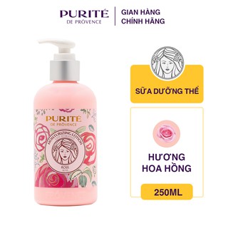  Sữa Dưỡng Thể Purité Mềm Mịn Hoa Hồng 250ml