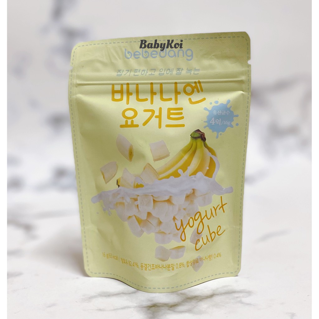 SỮA CHUA khô hoa quả sấy lạnh BEBEDANG Hàn Quốc (date 11/2022)