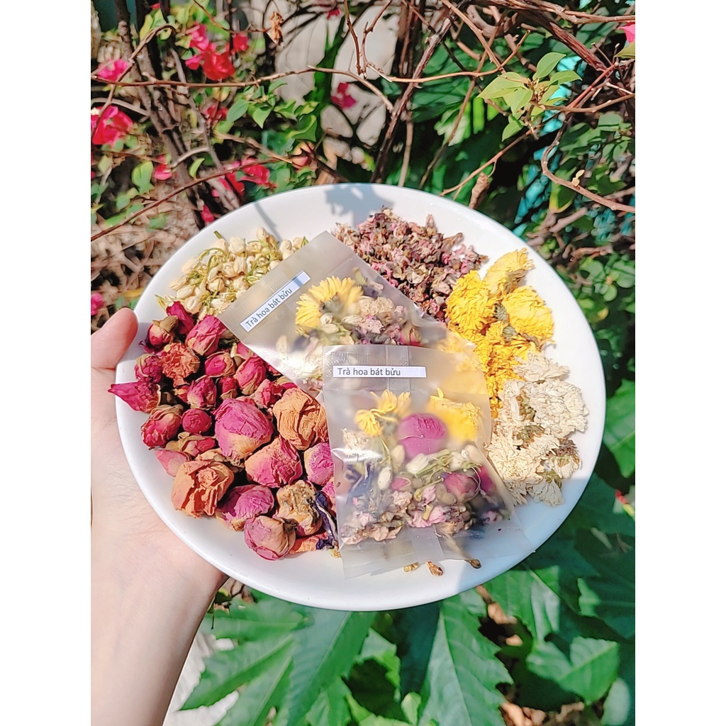 ( ảnh thật ) combo trà hoa bát bửu 15 gói _tinhhoatrathaomoc