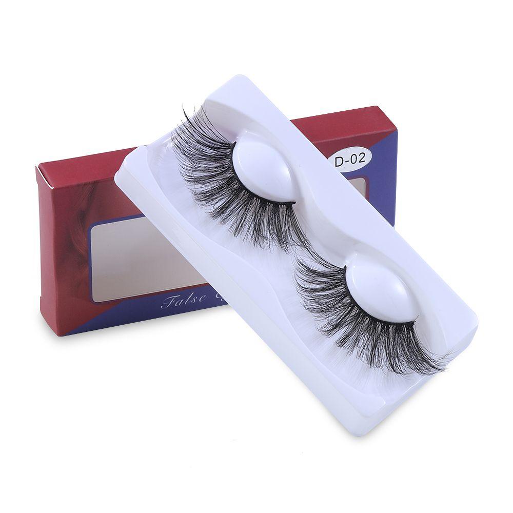 DIACHAVN 1 Cặp Lông Mi Giả SKONHED 8D Handmade