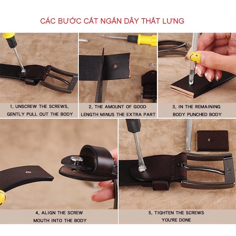 Thắt Lưng Louiswill Da Khóa Hợp Kim Cao Cấp Phong Cách Thời Trang Cho Nam