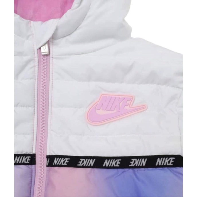 Áo phao loang bé gái