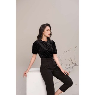[HOT HOT] Áo Nhung họa tiết LV