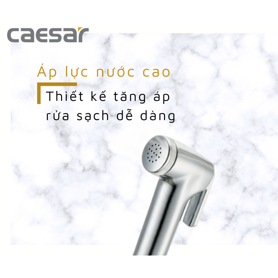 Bộ vòi xịt nhà vệ sinh BS304CW Caesar