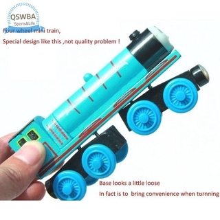Đồ Chơi Mô Hình Xe Lửa Thomas Bằng Gỗ Có Nam Châm Cho Bé