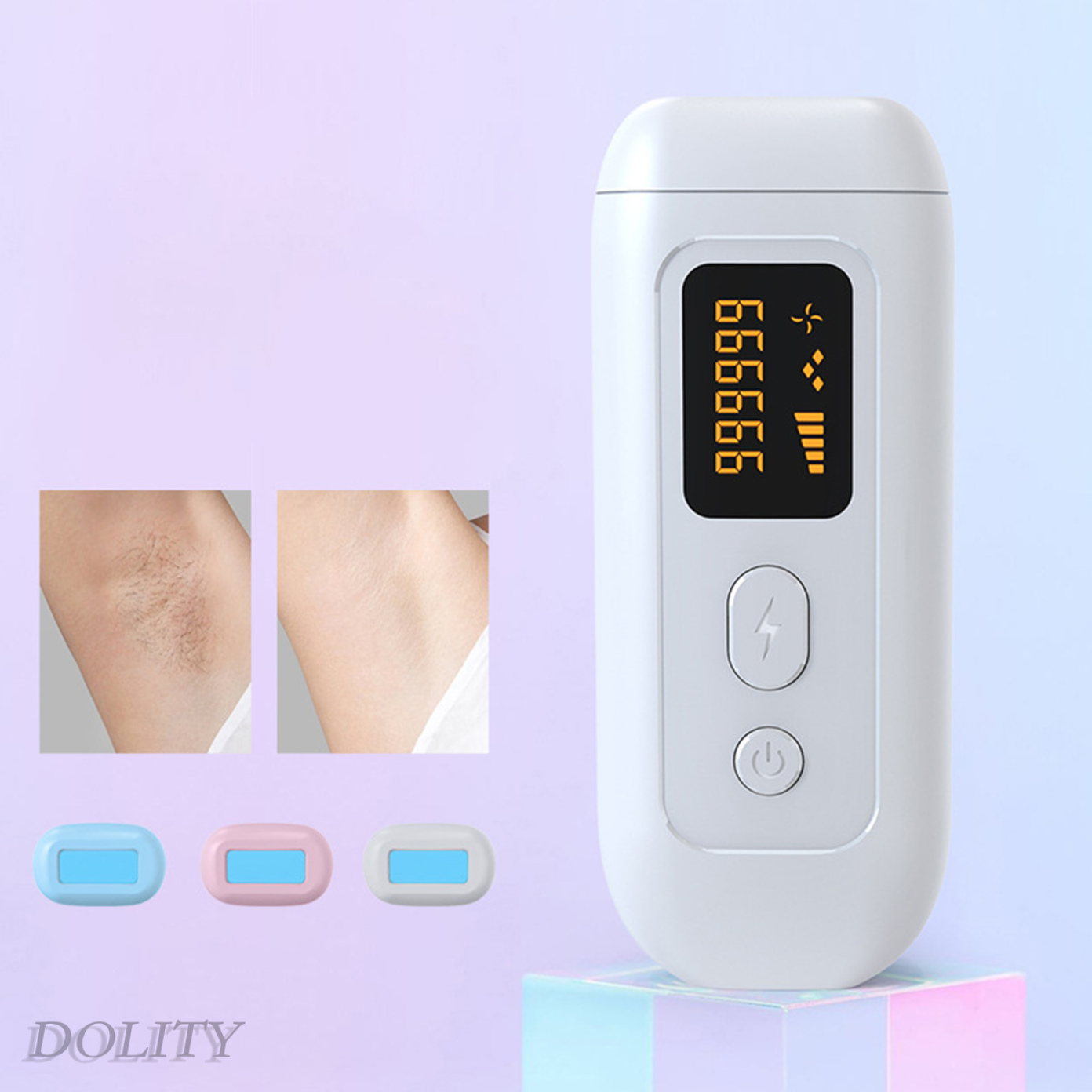 (Hàng Mới Về) Máy Triệt Lông Bằng Laser 990000 Flashes Có Phích Cắm Uk