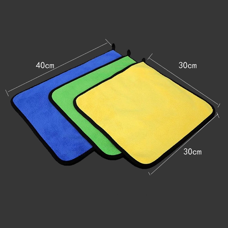 Khăn Vi Sợi Vệ Sinh Xe Ô Tô 30x30/60CM