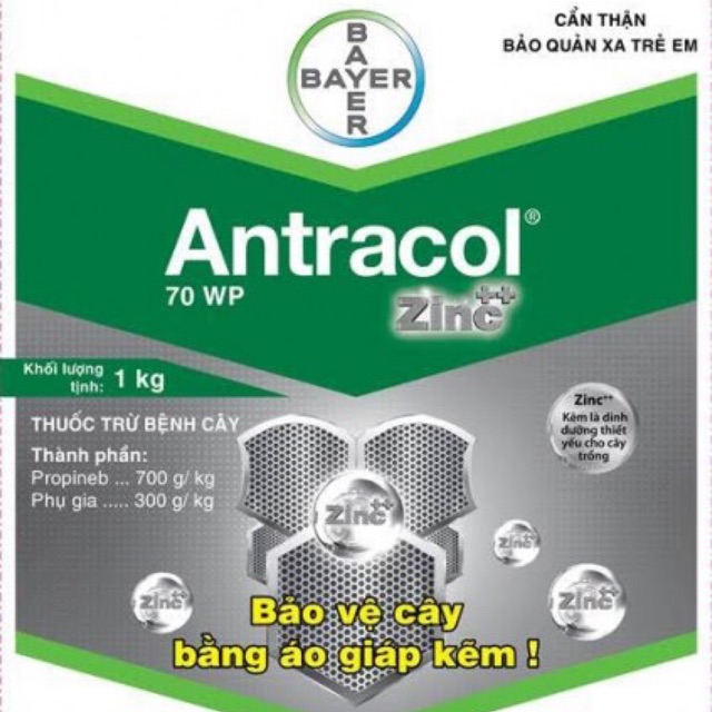 Thuốc trị nấm bệnh, dưỡng lá - Antracol 70WP