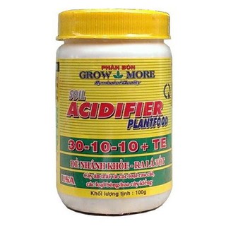 GrowMore NPK 30-10-10 +TE 100gr - Phân bón lá Grow More Đẻ nháng khỏe - Ra lá tốt