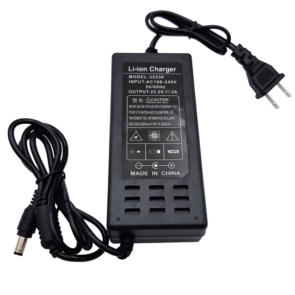 Adapter sạc pin 6S 25.2V 2A/3A