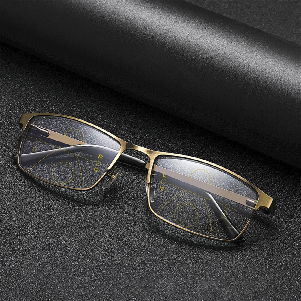 Kính Đọc Sách Chống Ánh Sáng Xanh Cho Nam Và Nữ+1.00~+ 3.50 Progr