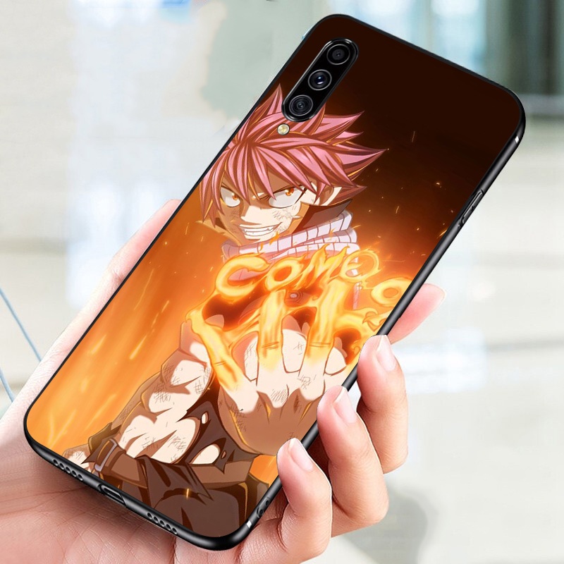 Samsung A8 Plus 2018 S20 Fe J2 J5 J7 Core J730 Pro Prime TPU Soft Silicone Case Casing Cover PZ98 Japan Anime Fairy Tail