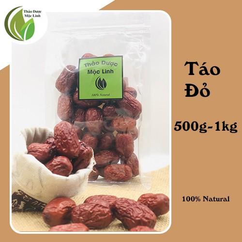 1kg Táo đỏ Hàn Quốc sấy khô cao cấp chuẩn chất lượng