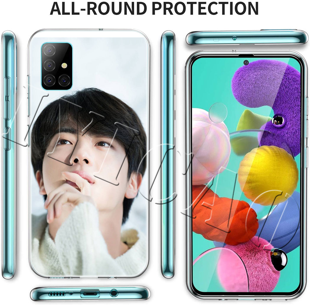 Ốp Điện Thoại Trong Suốt In Hình Nhóm Nhạc Hàn Quốc Dynamite Jin Cq53 Cho Samsung Galaxy S10 S9 S8 Plus Lite S10e A70 A70s