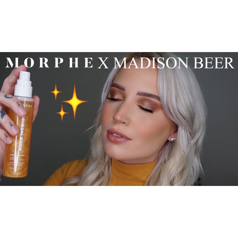 xịt Morphe lót và khoá lớp makeup toner setting spray