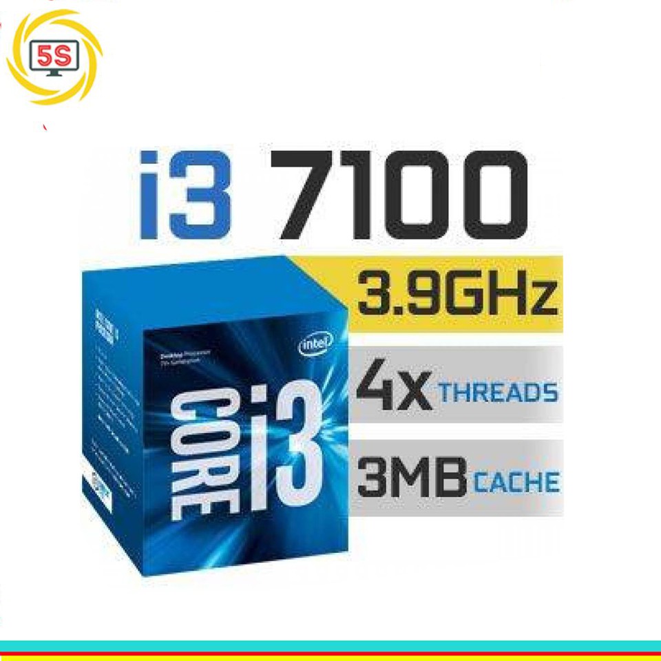 CPU Intel Core i37100 3.9 GHz / 3MB / HD 630 Series Graphics / Socket 1151