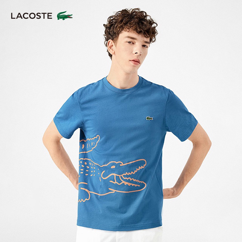 Áo Thun Cổ Tròn In Họa Tiết Da Cá Sấu Thời Trang Size S-5XL