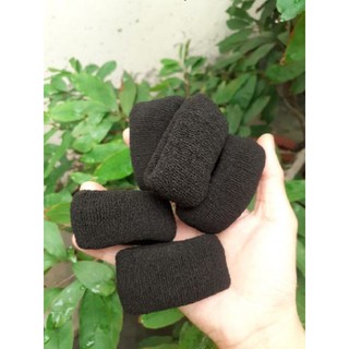5 sợi thun cột tóc đen bản 3cm.