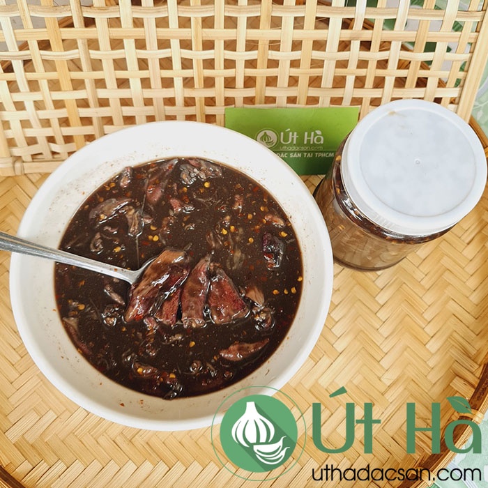 Mắm Mực Bình Định Hủ 500gr Hương Vị Độc Đáo Thơm Ngon - Út Hà Đặc Sản