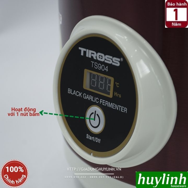 Máy làm tỏi đen Tiross TS904 - dung tích 5 lít
