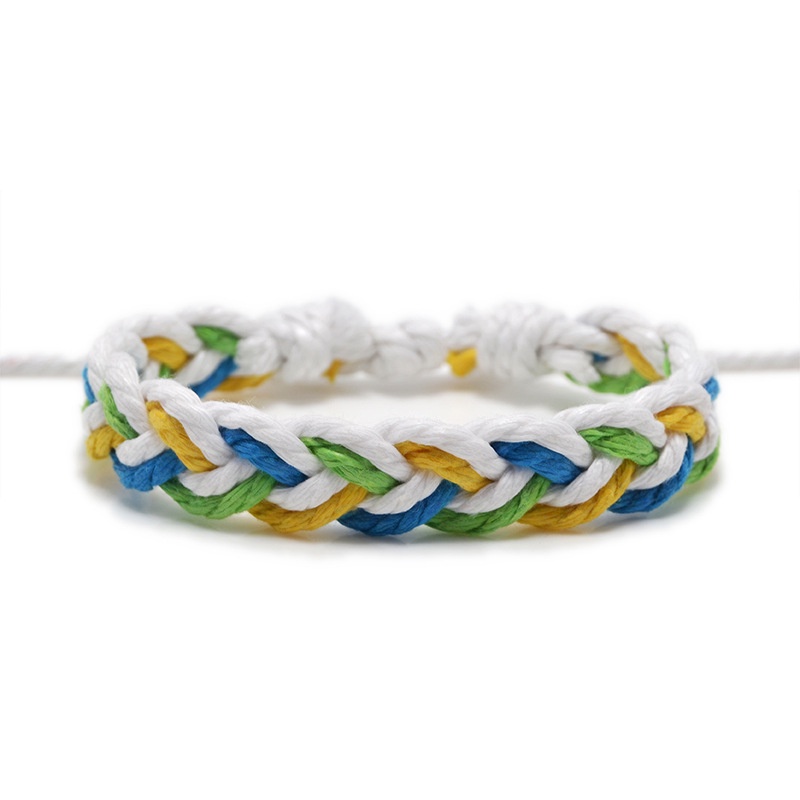 Vòng Tay Cotton Nhiều Màu Sắc Cá Tính Hợp Thời Trang