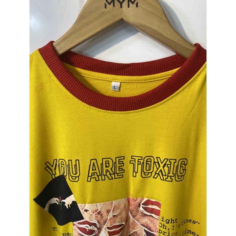 Áo thun you are toxic tay lỡ | BigBuy360 - bigbuy360.vn