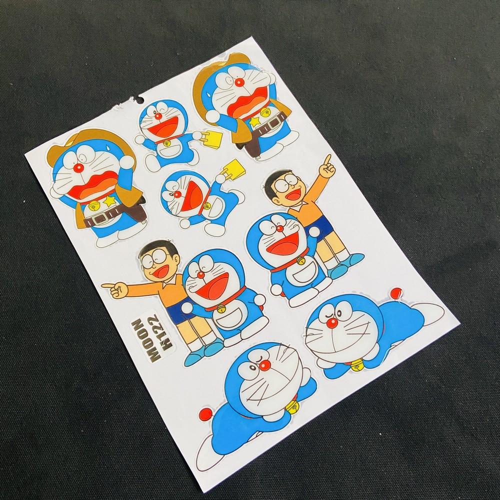 [GIÁ GỐC] TEM MÈO MÁY DOREMON THẦN KỲ TRANG TRÍ GÌ CŨNG ĐẸP SIÊU NÉT