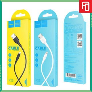 Cáp sạc lightning cho Iphone Ipad Hoco X25 Dài 1M
