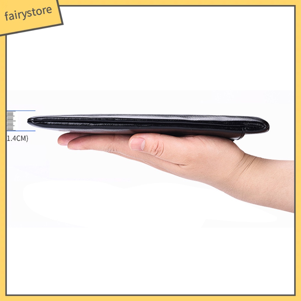 Ví da dáng dài màu trơn kiểu dáng đơn giản cho nam