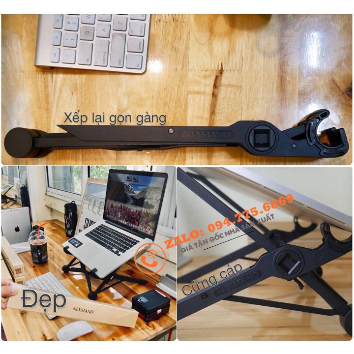 Giá Đỡ Macbook &amp; Laptop - NEXSTAND K2 - Đế Tản Nhiệt Laptop Macbook Cao Cấp