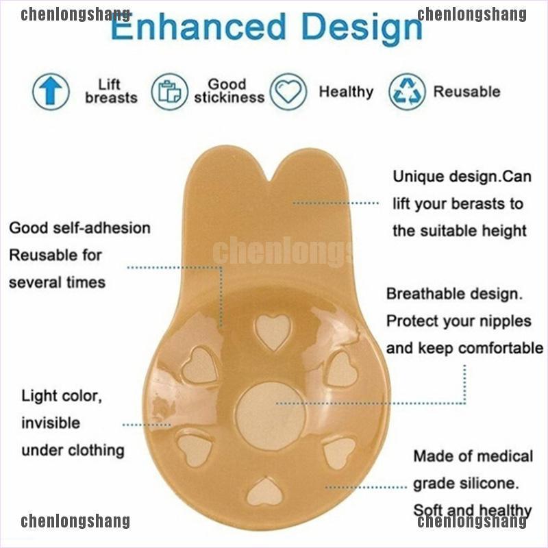 Áo Ngực Silicone Không Dây Nâng Ngực Tàng Hình Mới Nhất Dành Cho Nữ