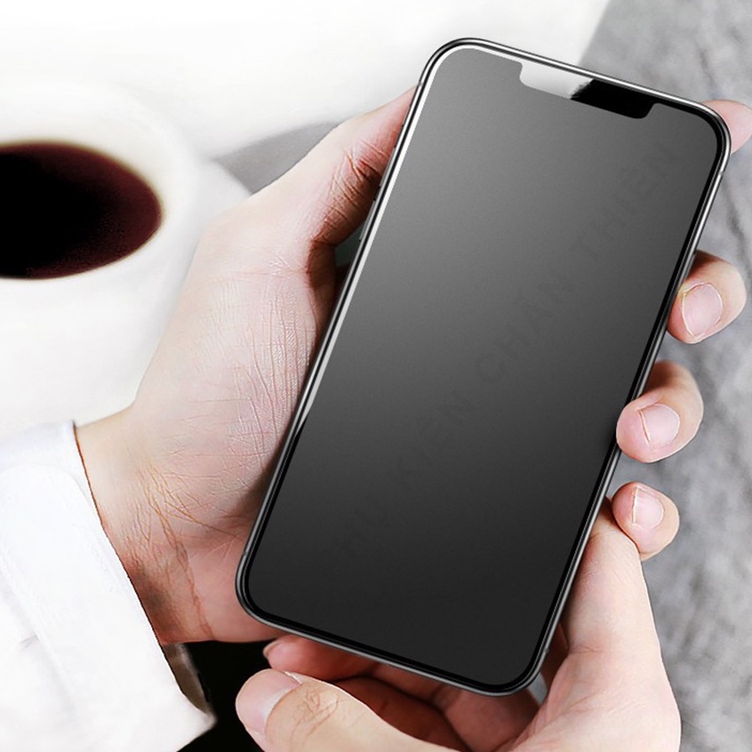 Cường Lực Chống vân tay iphone Xs Max 11 pro max 7 plus 8 plus X Xr 12 Pro Max 13 Pro Max - Nhám Ag Full màn hình
