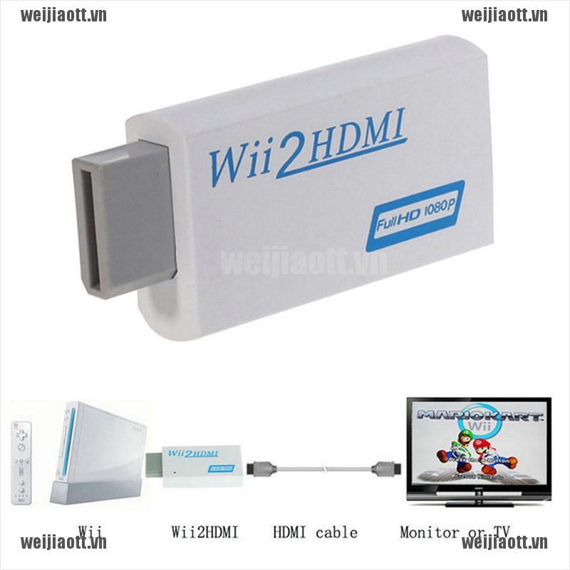 Bộ Chuyển Đổi Wejt Hd Wii Sang Hdmi 1080p / 720p Với Giắc 3.5mm