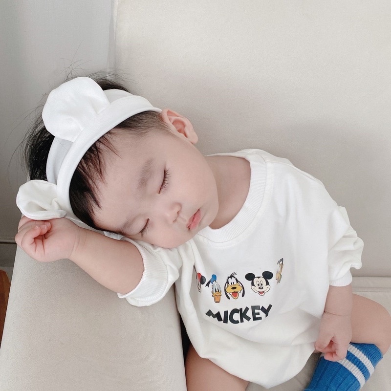 Turban tai gấu cho bé 4-24m phong cách Hàn Quốc