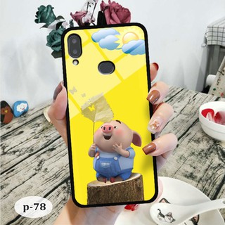 Ốp lưng kính 3D Samsung A10s-cute