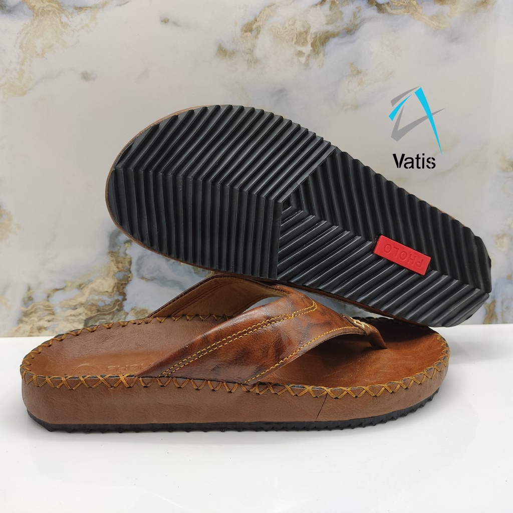 DÉP KẸP DA BÒ CAO CẤP VATIS VA2006