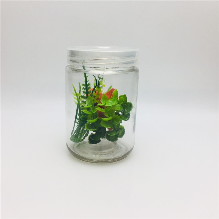 Hũ thủy tinh tròn 350 ml (set 5 cái)