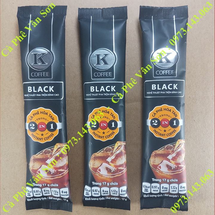 Combo 08 loại Cà Phê Sữa - Đen - Trần Quang, Phúc Sinh (mỗi loại 03 gói nhỏ)