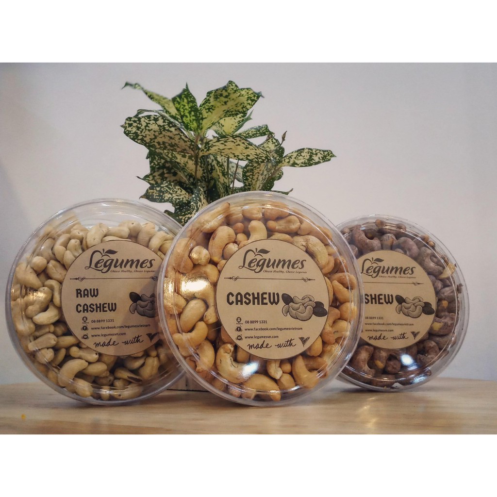 Hạt điều rang mộc Bình Phước hữu cơ - Organic Cashew nut