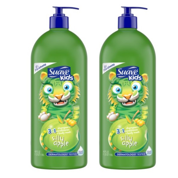 Tắm gội xả Cho Bé Suave Kids 3in1 1.18L