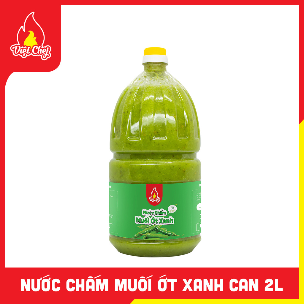 NƯỚC CHẤM MUỐI ỚT XANH CAN 2L - Nước chấm đồ nướng | BigBuy360 - bigbuy360.vn