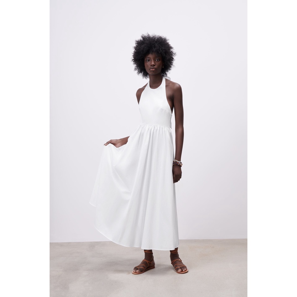 Váy midi Zara