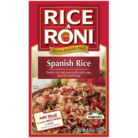(Cơm kiểu Tây Ban Nha) Hỗn hợp cơm gạo gia vị làm sẵn kiểu Tây Ban Nha Rice A Roni 192gr