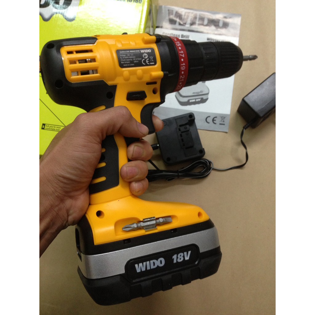 Máy khoan bắt vít WIDO 18V