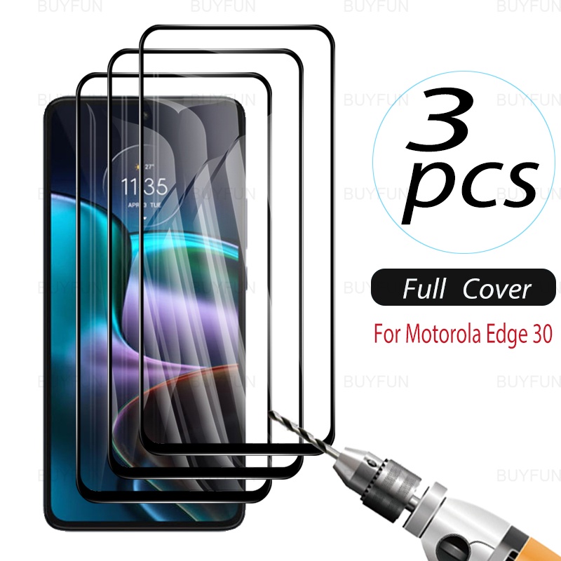 Set 3 Kính Cường Lực Bảo Vệ Màn Hình Cho Motorola Edge 30 Moto Edge 30 Pro Moto Edge 20 Pro Lite
