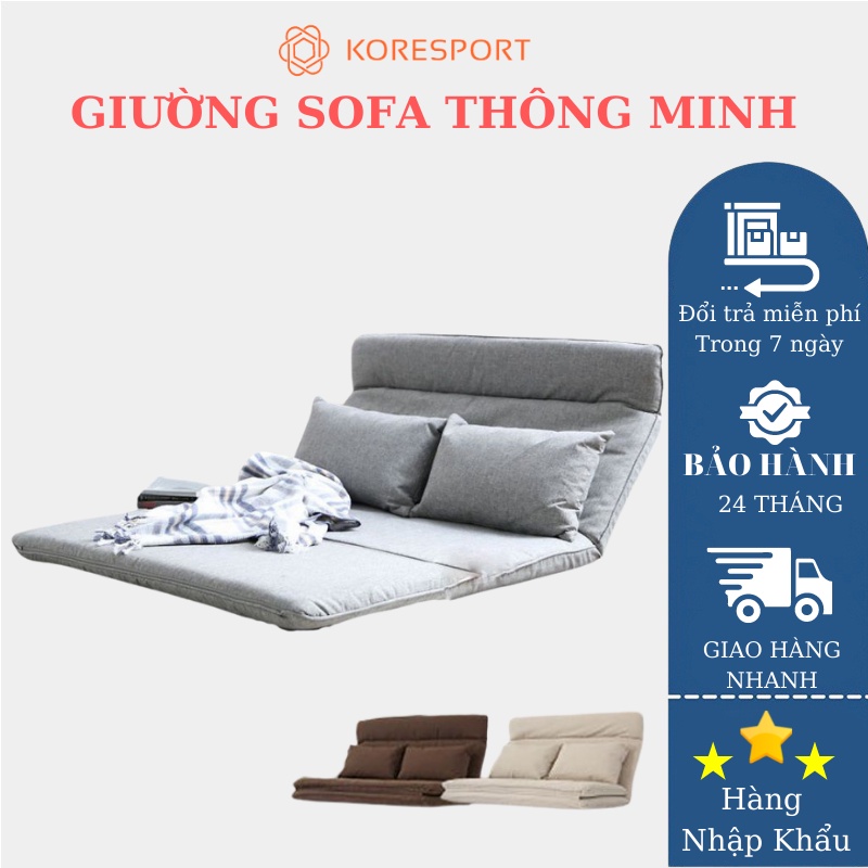 Giường bệt tatami cao cấp , giường sofa gấp thành ghế tựa lưng nằm ngủ thư giãn tiện lợi
