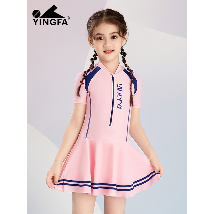 Váy bơi liền bé gái Yingfa Y0537 và Y0538 ( (20-45kg)