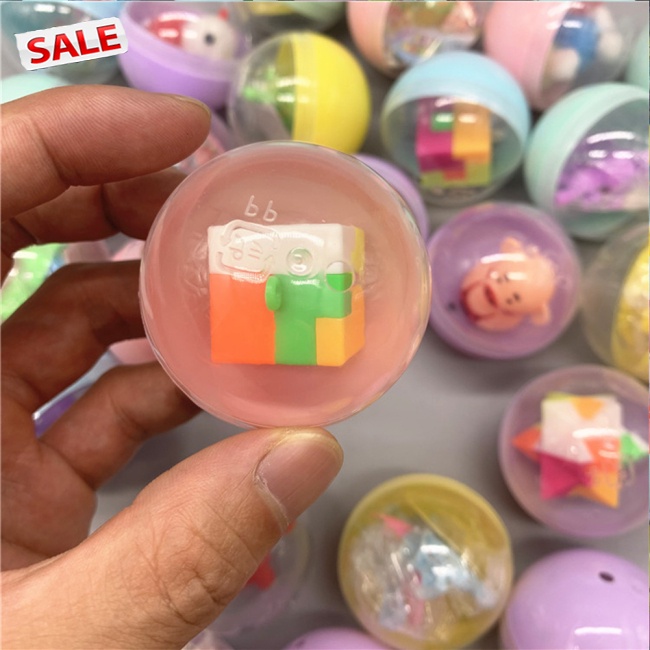 Đồ chơi quả trứng có thể chuyển động nhiều màu sắc ngạc nhiên cho trẻ nhỏ giao ngẫu nhiên